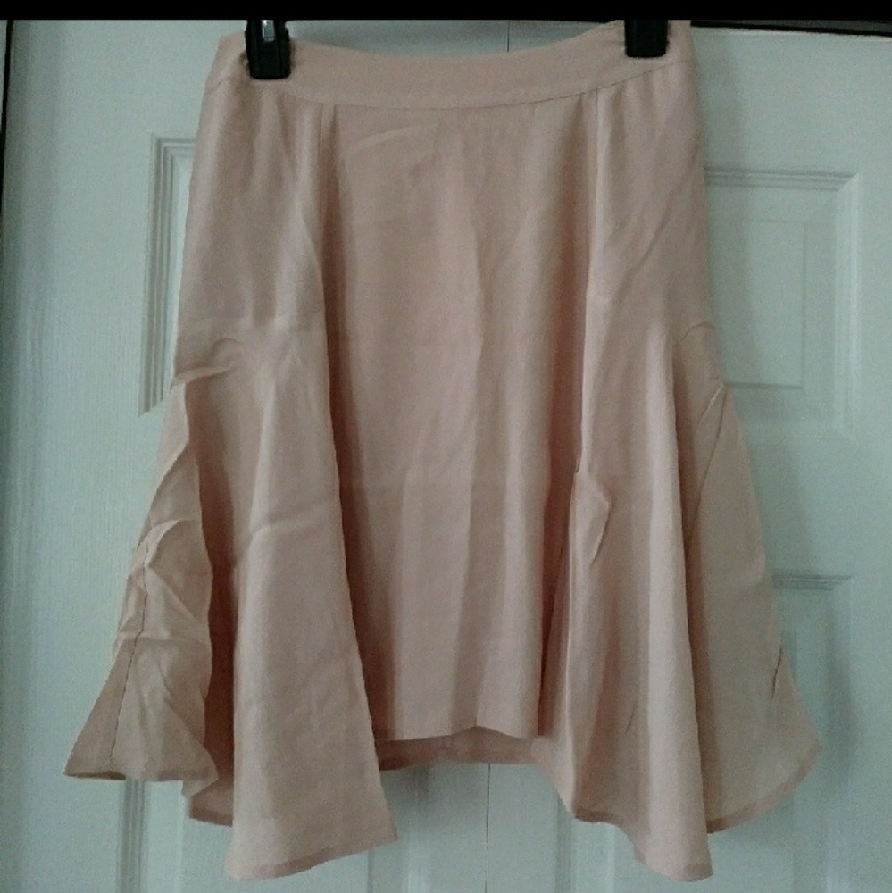Marchesa Rose Flirty Short Skirt Dust Pink Size M - Picture 8 of 8